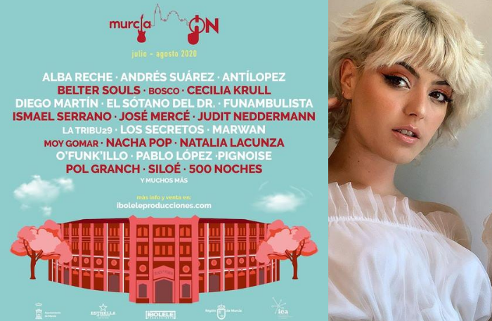 Empieza la cuenta atrás para Alba Reche en el ‘Murcia ON Festival’