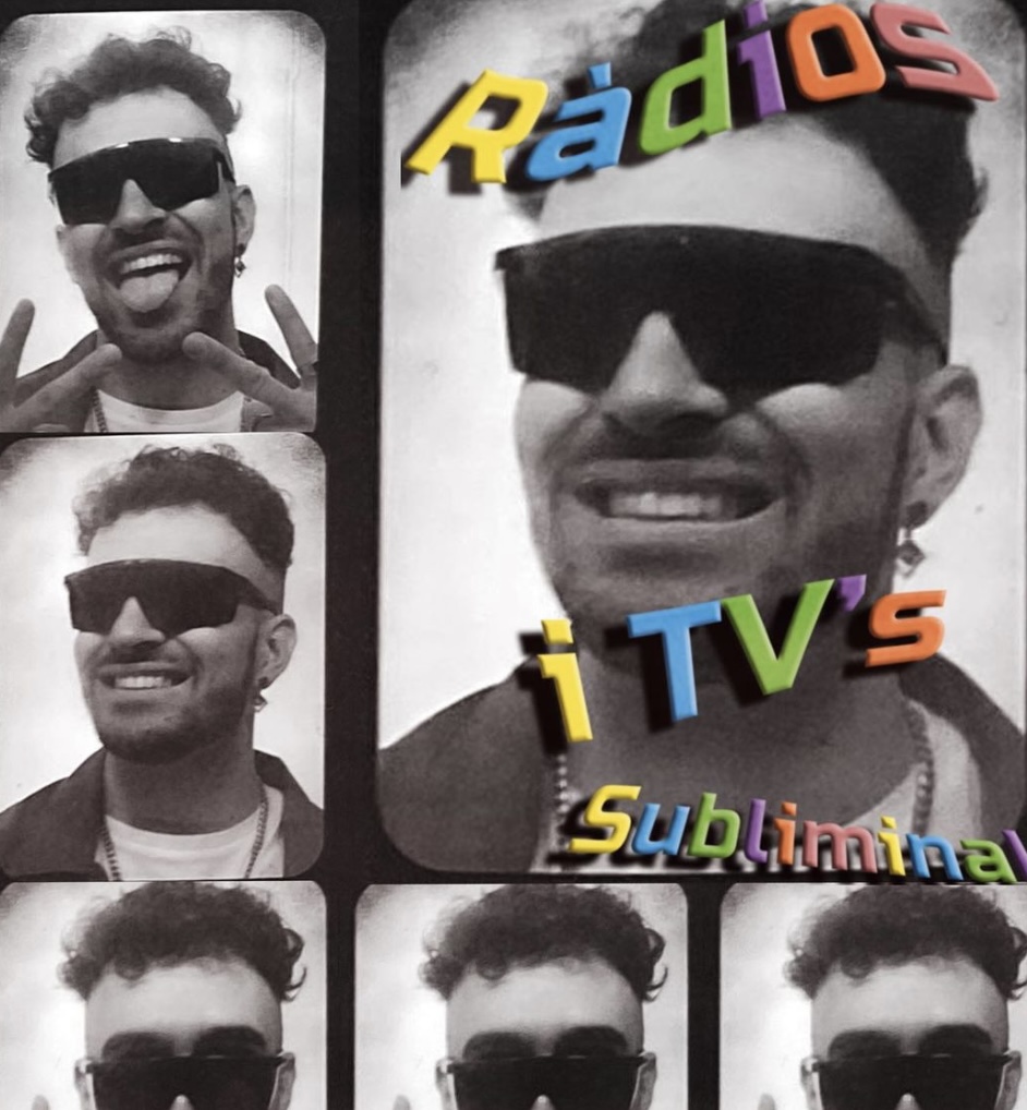 Cartel promocional del single "Radios y TV's"/ Fuente: @subliminal_marc (Instagram)